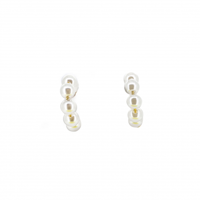 White Pearls Earring 