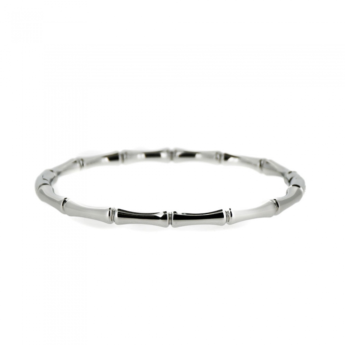 Bamboo Silver Bracelet