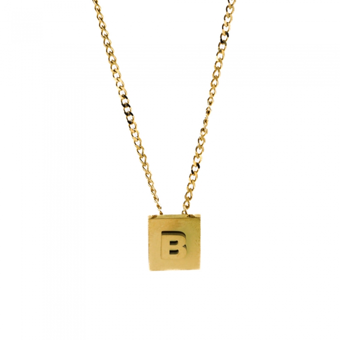 Golden ABC Necklaces