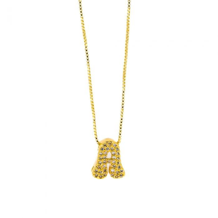 Zirconia ABC Necklaces