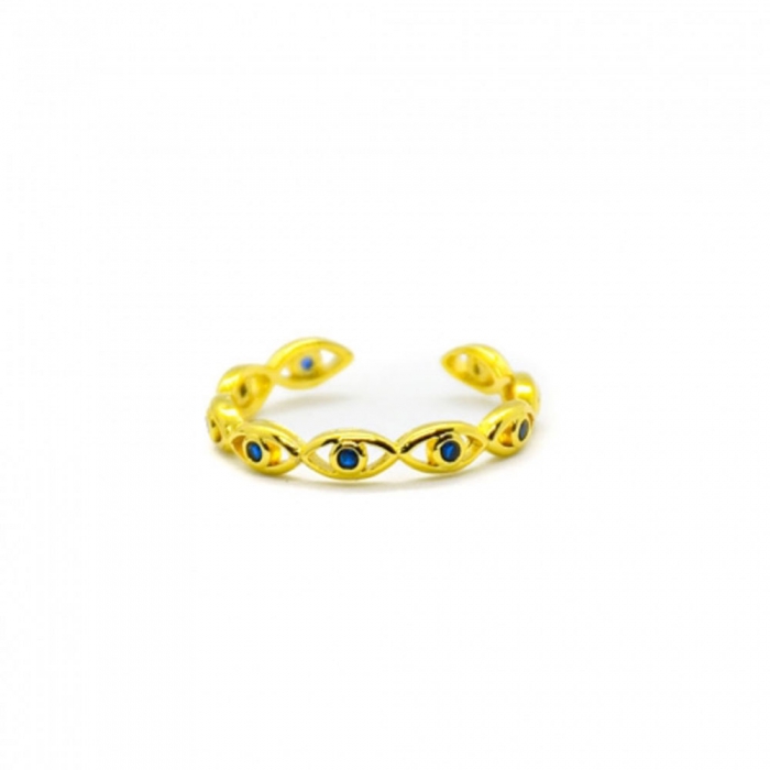 Gold Ring Little Eyes