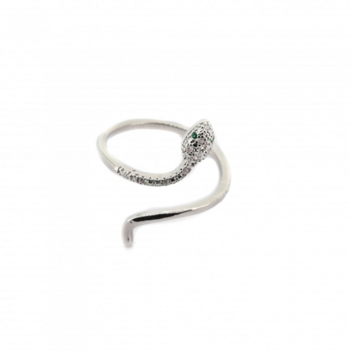 Silver Snake Ring