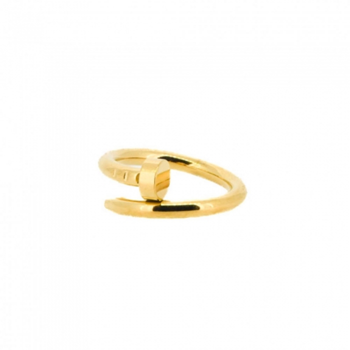 Gold Nail Ring Size 8