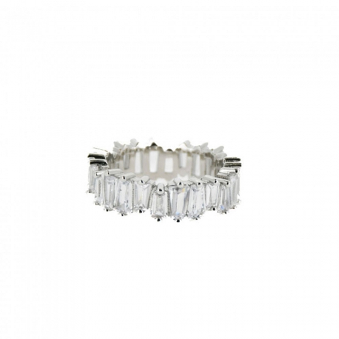 Zirconia Silver Rings