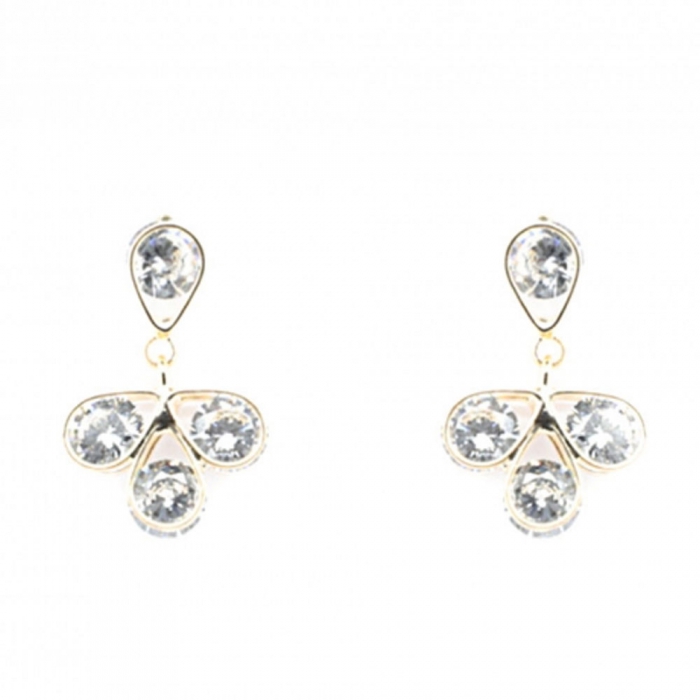 Gold Cherrys Earrings