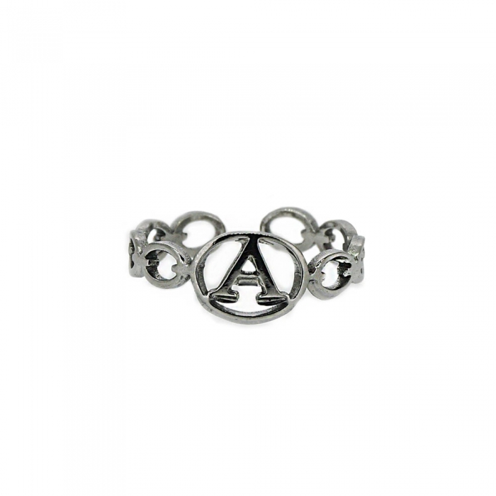 Silver ABC Rings