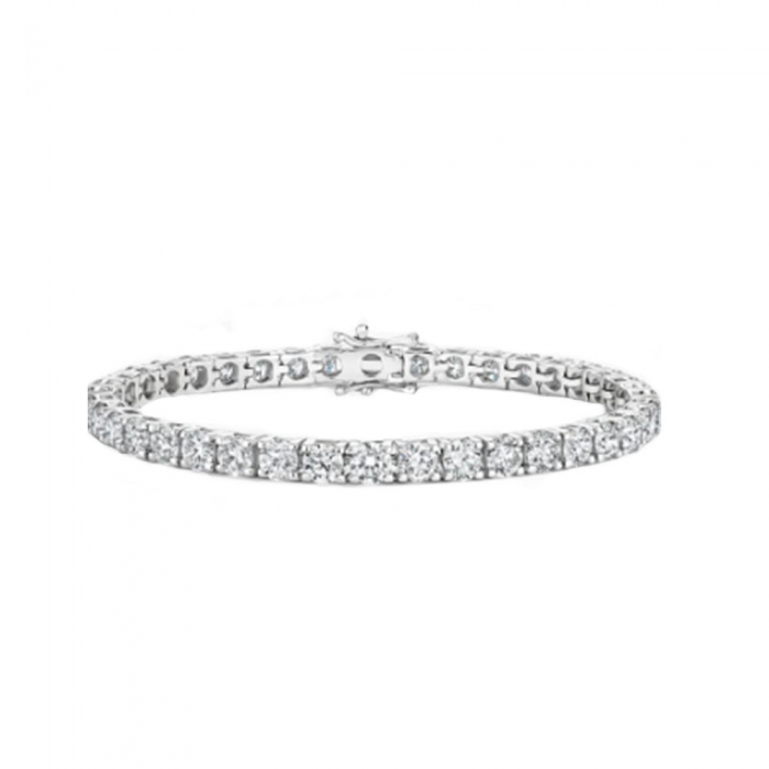 Moissanites Tennis Bracelet Light