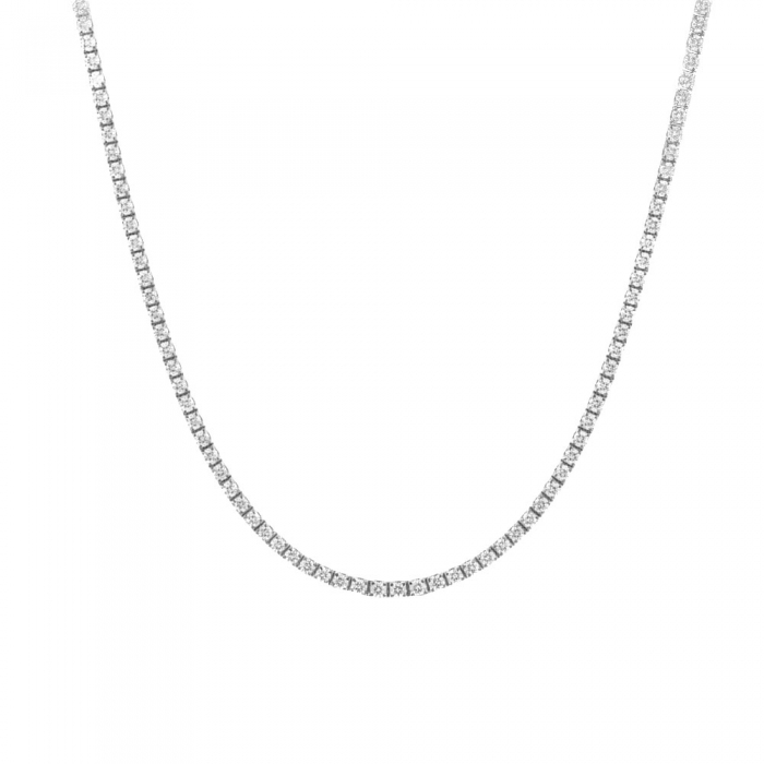 Tennis Silver Necklace
