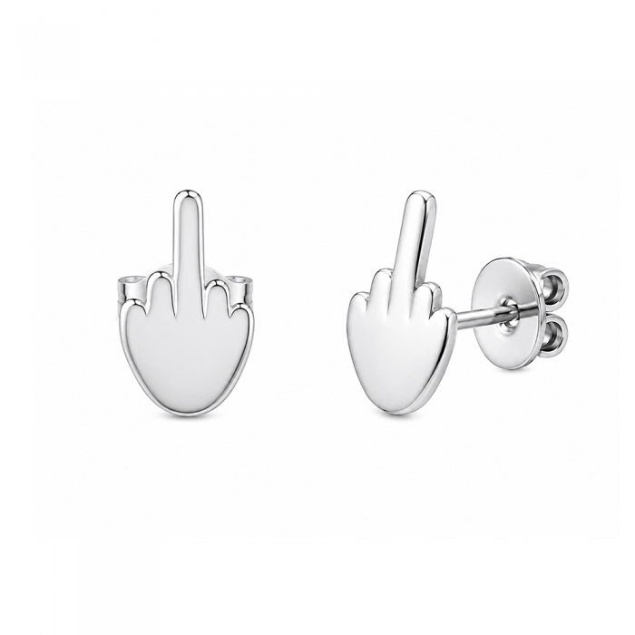 Aretes Rebel Silver