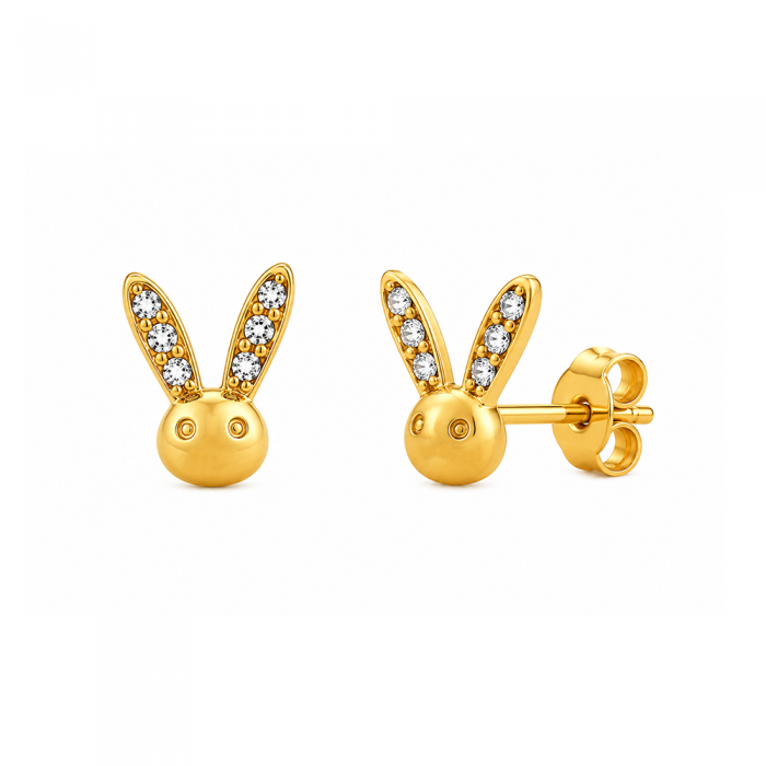 Gold Rabbit Stud