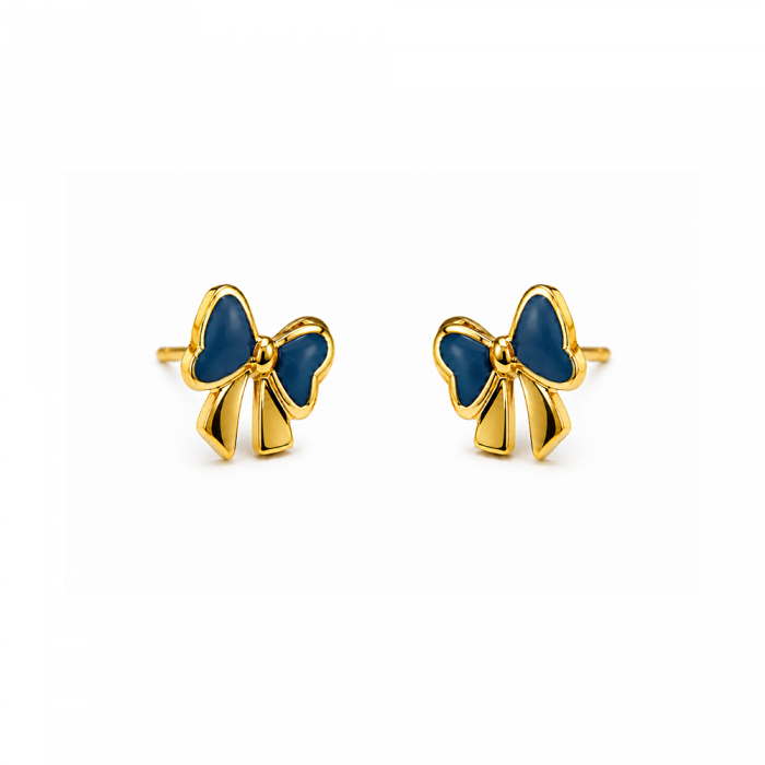 Studs Moña Azul