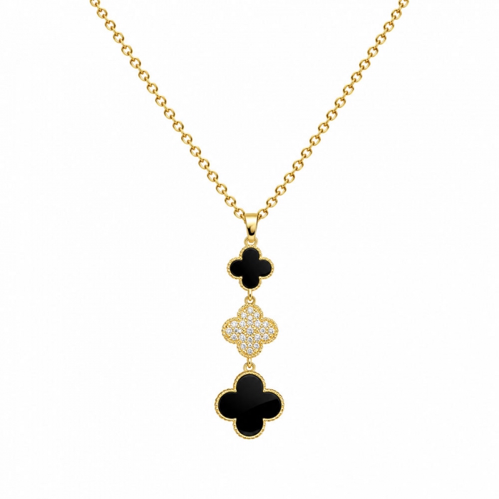 Black & Gold Clover