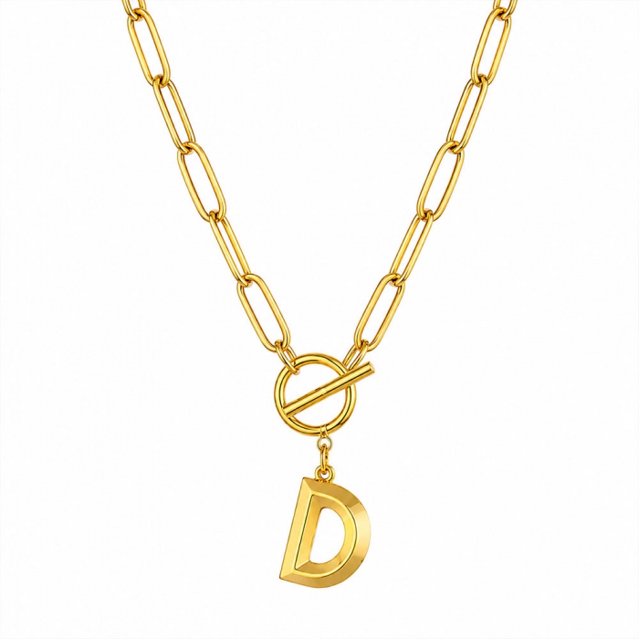 ABC Gold Necklace