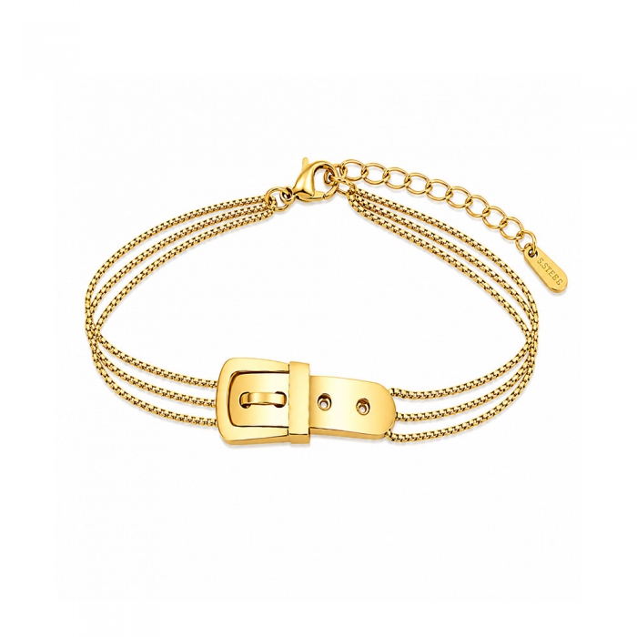 Gold Belt Bracelet