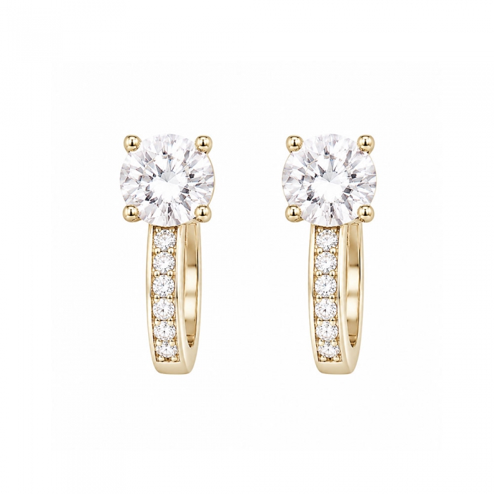 Aurora Moissanite Earrings