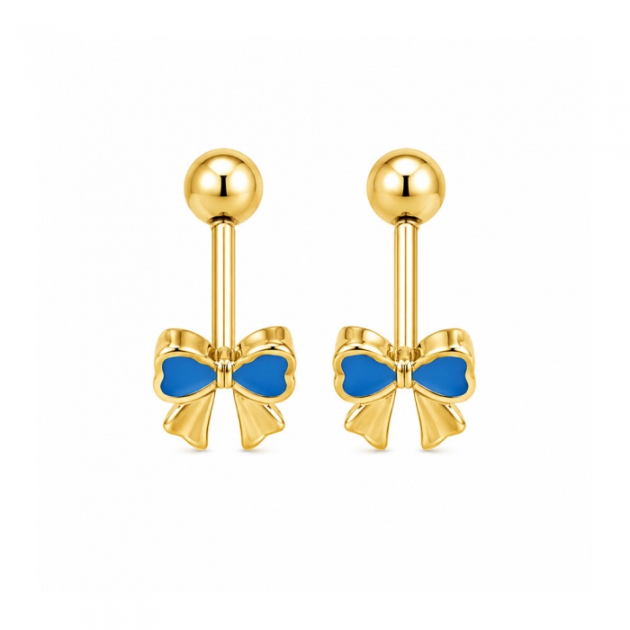 Studs Moña Azul