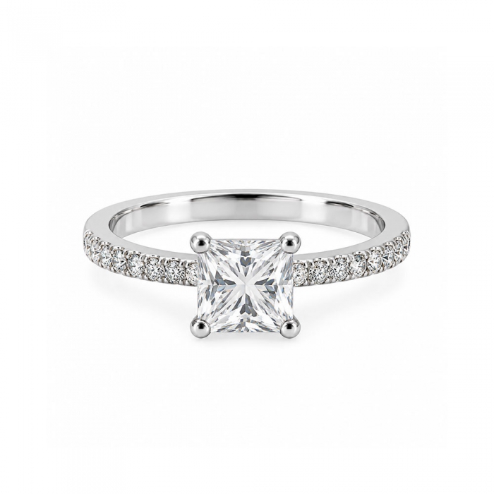 Amélie Moissanite Ring