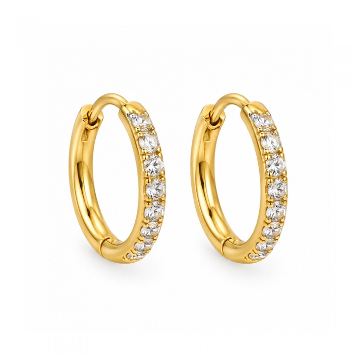 Golden Sparkle Hoop