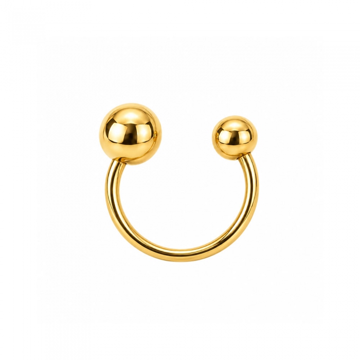 Golden Duo Ring