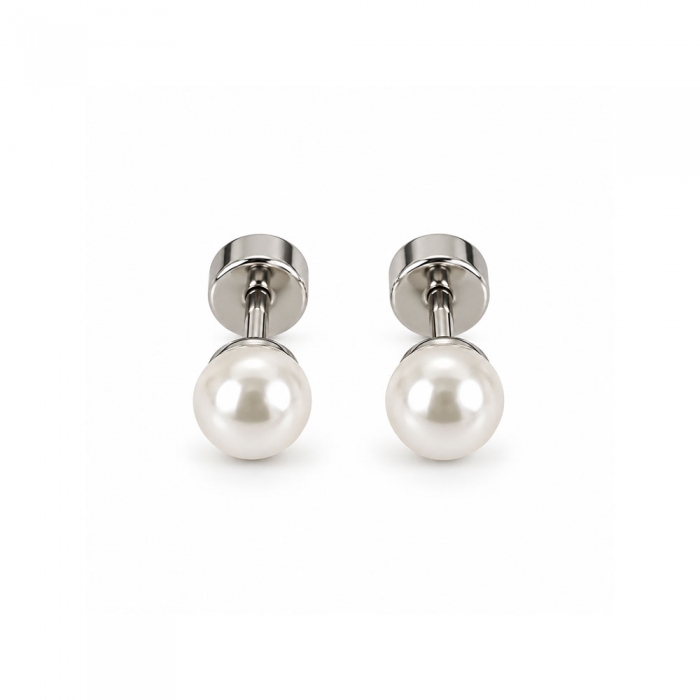 Pearl Glow Studs 5mm