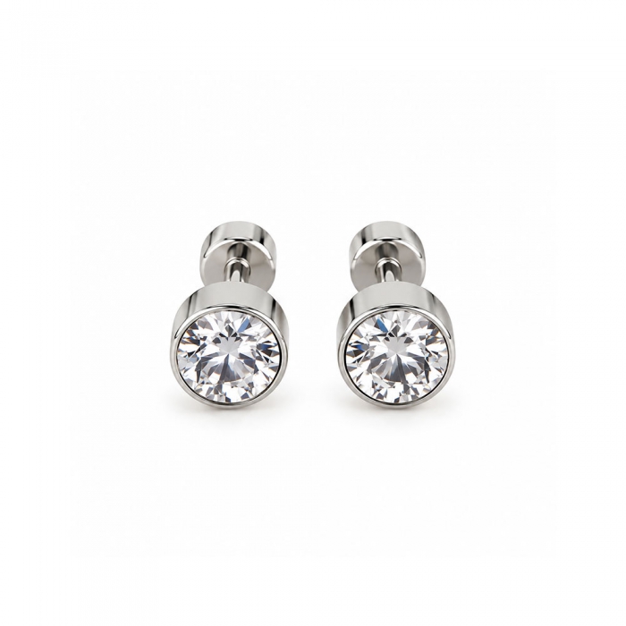 Crystal Shine Studs 6mm