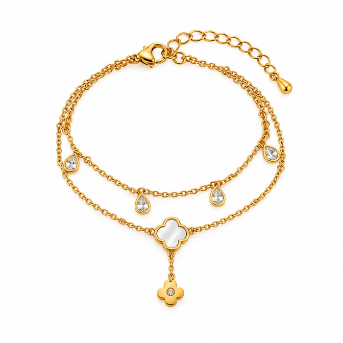 Doble Golden Bloom Bracelet