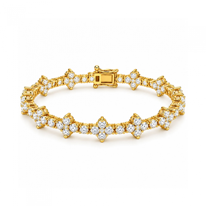Gold Moissanite Celestial 3mm